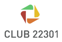 Logo Club 22301 noir