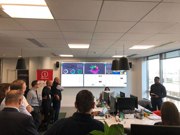 Visite de la Social Room SNCF - octobre 2018